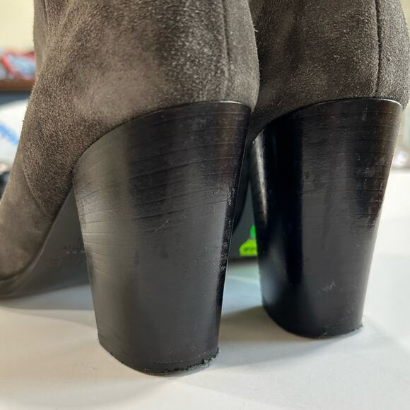 Vince ervying grey suede ankel boots womens size 6 - Picture 5 of 10